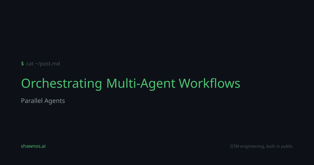 How-To: Orchestrating Multi-Agent Workflows